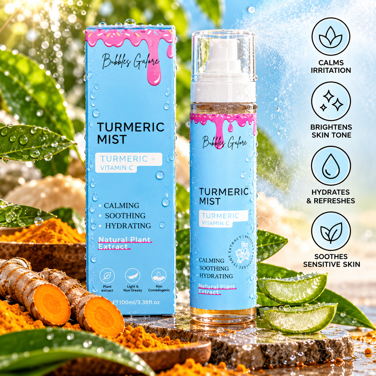 Turmeric & Vitamin C Mist