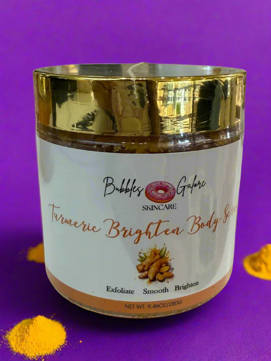 Turmeric Brighten Sea Salt Body Scrub
