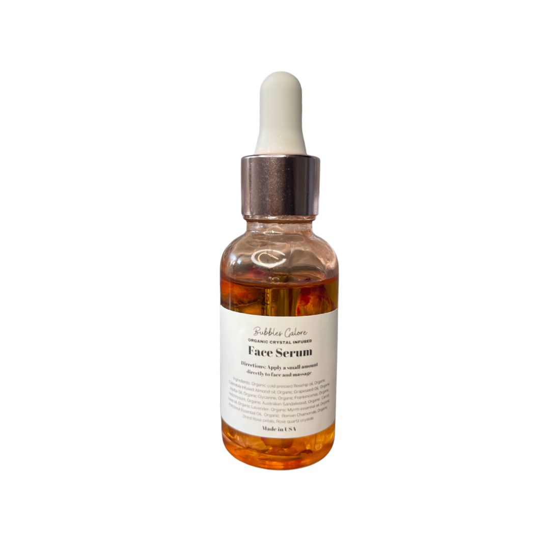 FACE SERUM (ORGANIC CRYSTAL INFUSED)