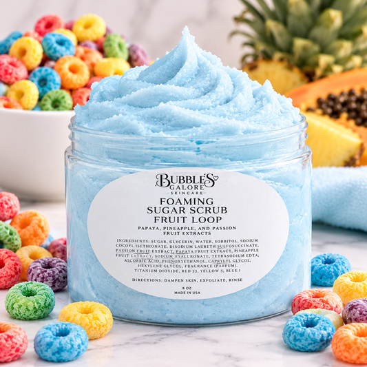 FOAMING SUGAR SCRUB (NEW)